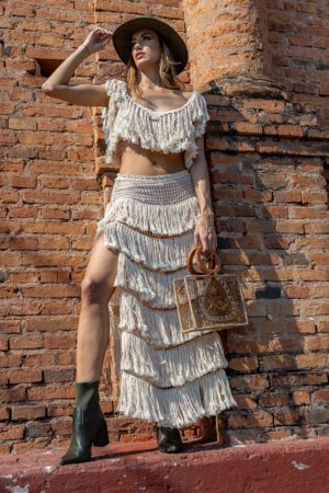 Dubai F Skirt & Crop